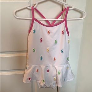 Polo Pony One-Piece Swimsuit